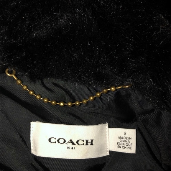 COPY - Coach green sequin Eskimo jacket - Picture 5 of 9